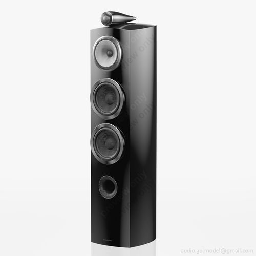 bowers-and-wilkins-804-d3-black-gloss-3d-model-max-obj-3ds